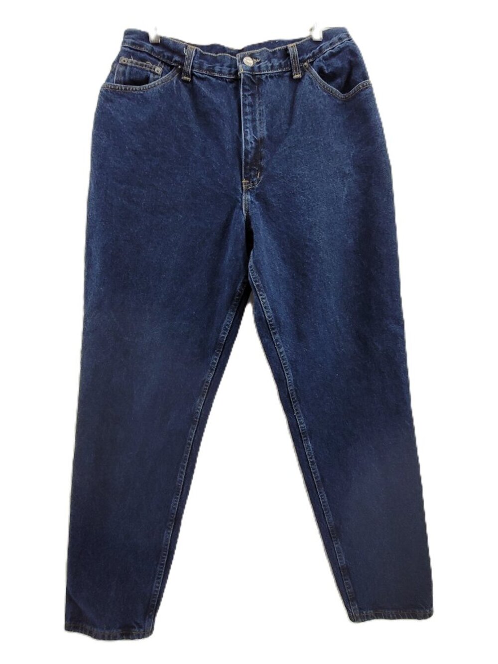 Vintage Chic Jeans Womens 30x32 Blue High Rise Heavy Denim 100% Cotton USA Made